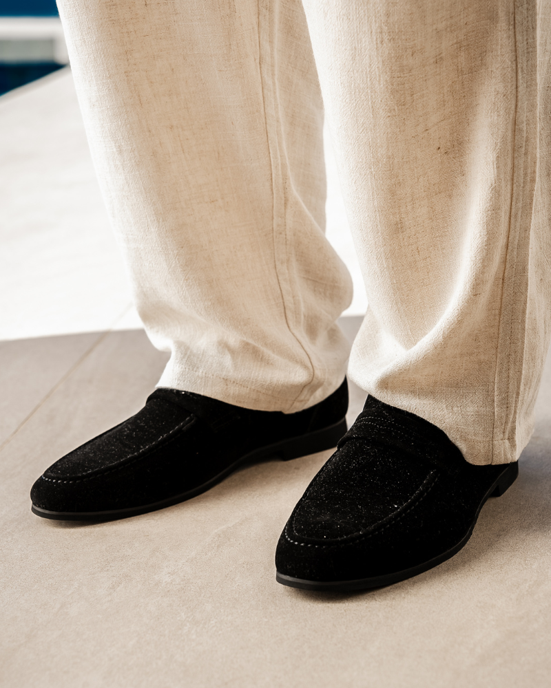 Marezzi Suede Penny Loafers