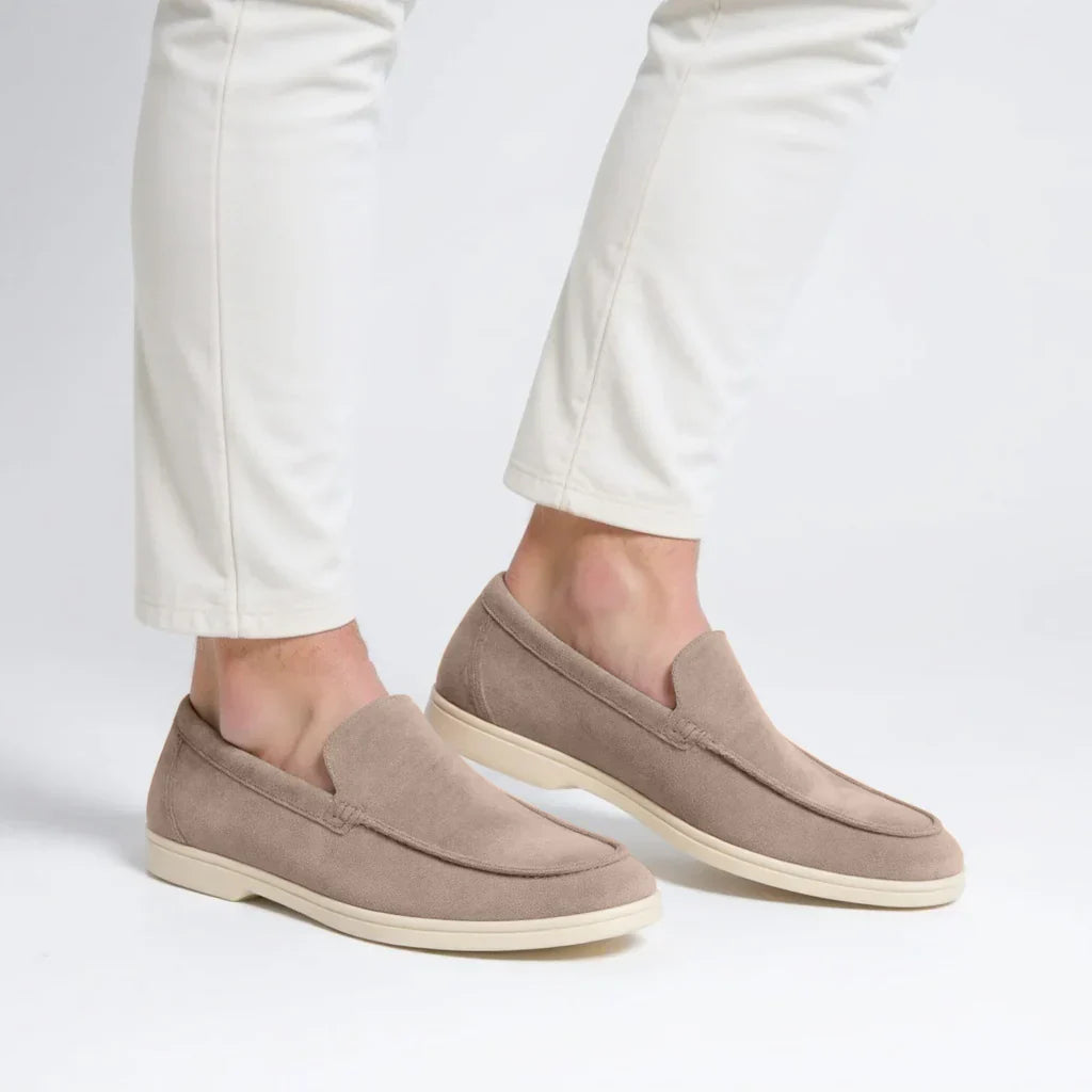 Portofino Old Money Suede Loafers