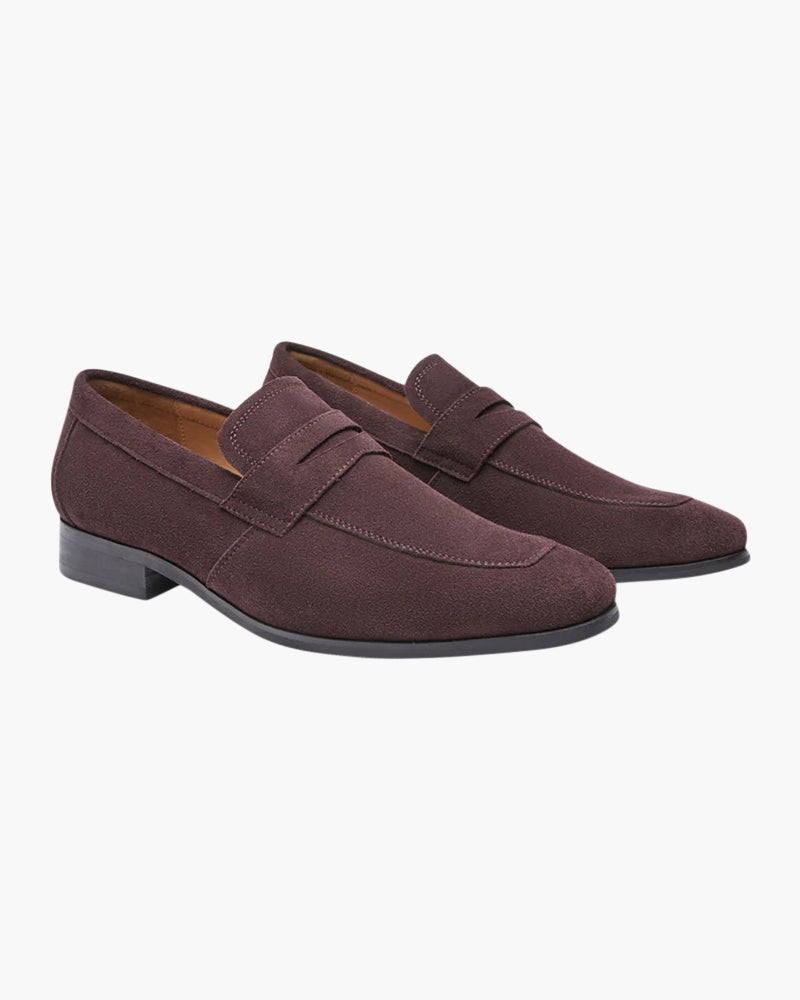 Marezzi Suede Penny Loafers