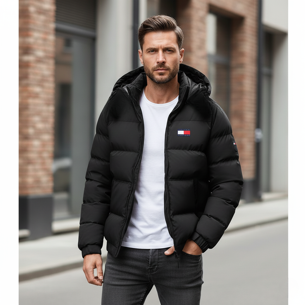 Winter Padded Jacket with Hood